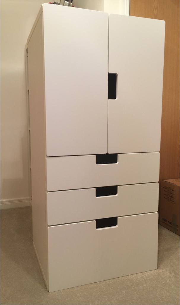 ikea baby wardrobe white